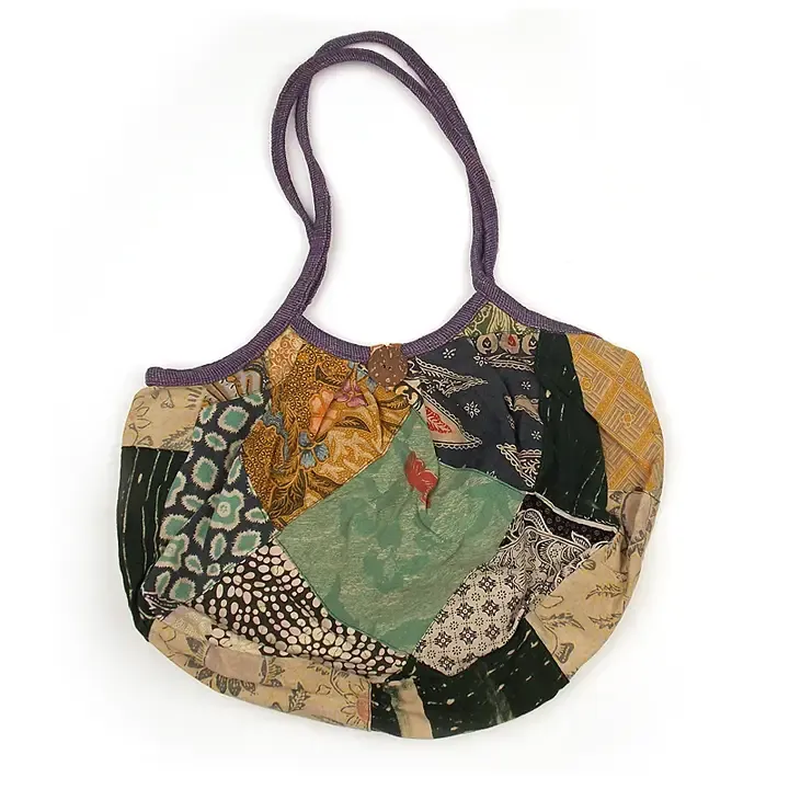 Recycled Sari Hobo Bag Recycled Sari Hobo Bag