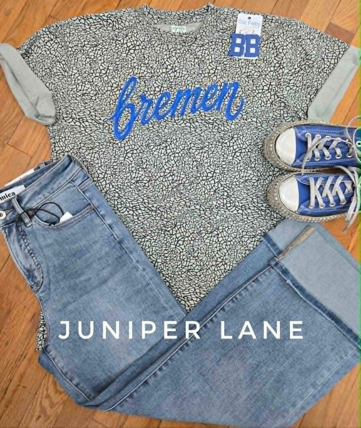 Bremen Script Tee Bremen Script Tee