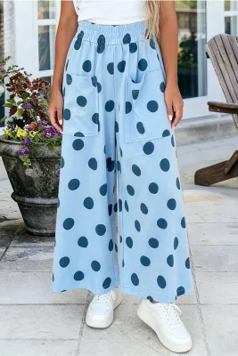 Dot Wide Leg Pants Dot Wide Leg Pants