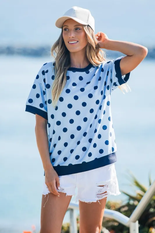 Dot Color Block Trim