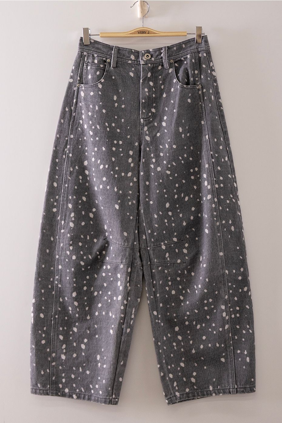 Print Barrel Pants Print Barrel Pants