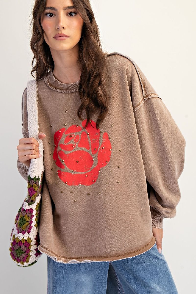 Rose Stud Crew Rose Stud Crew