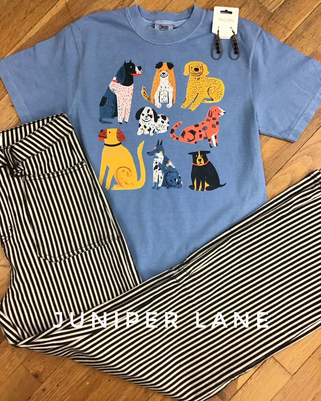 Many Dogs Tee Many Dogs Tee