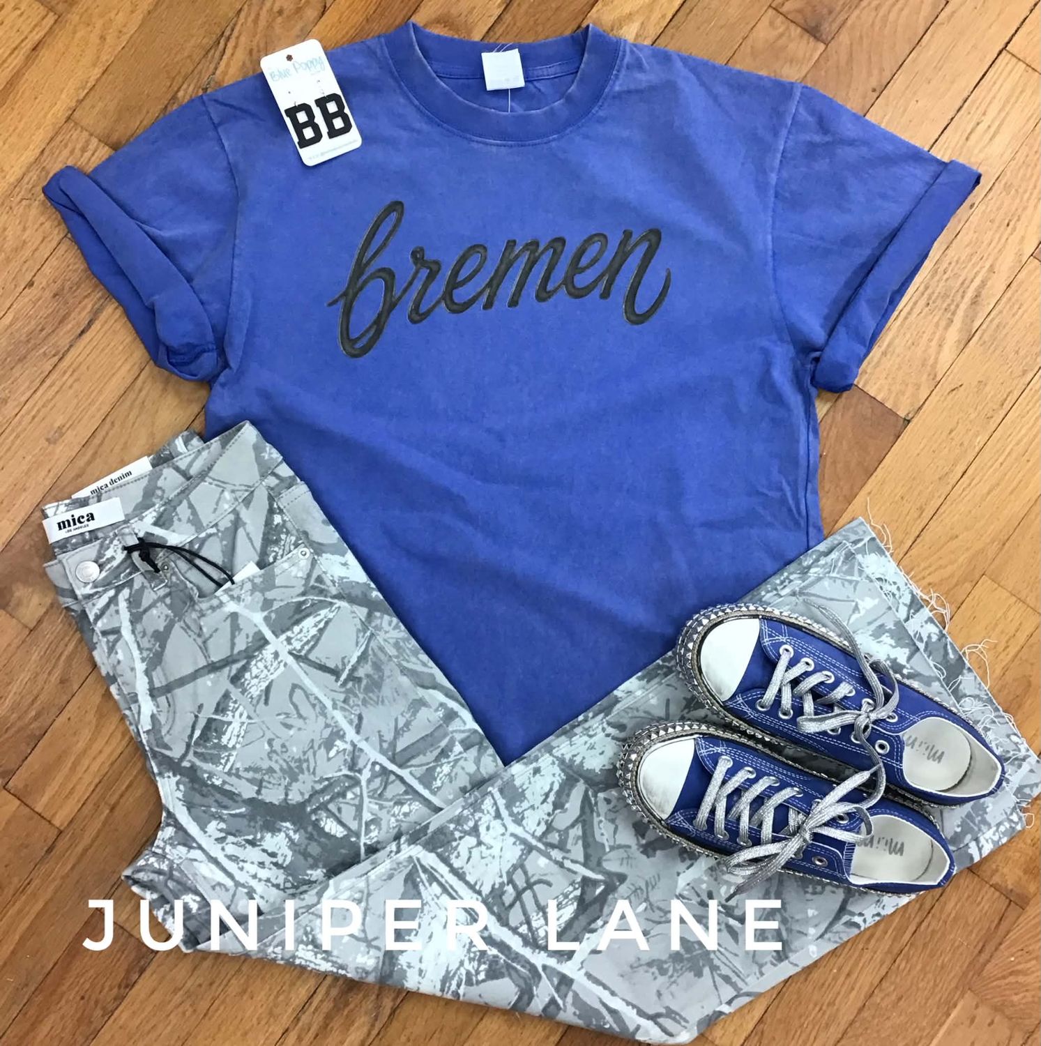 Cursive Bremen Blue Cursive Bremen Blue