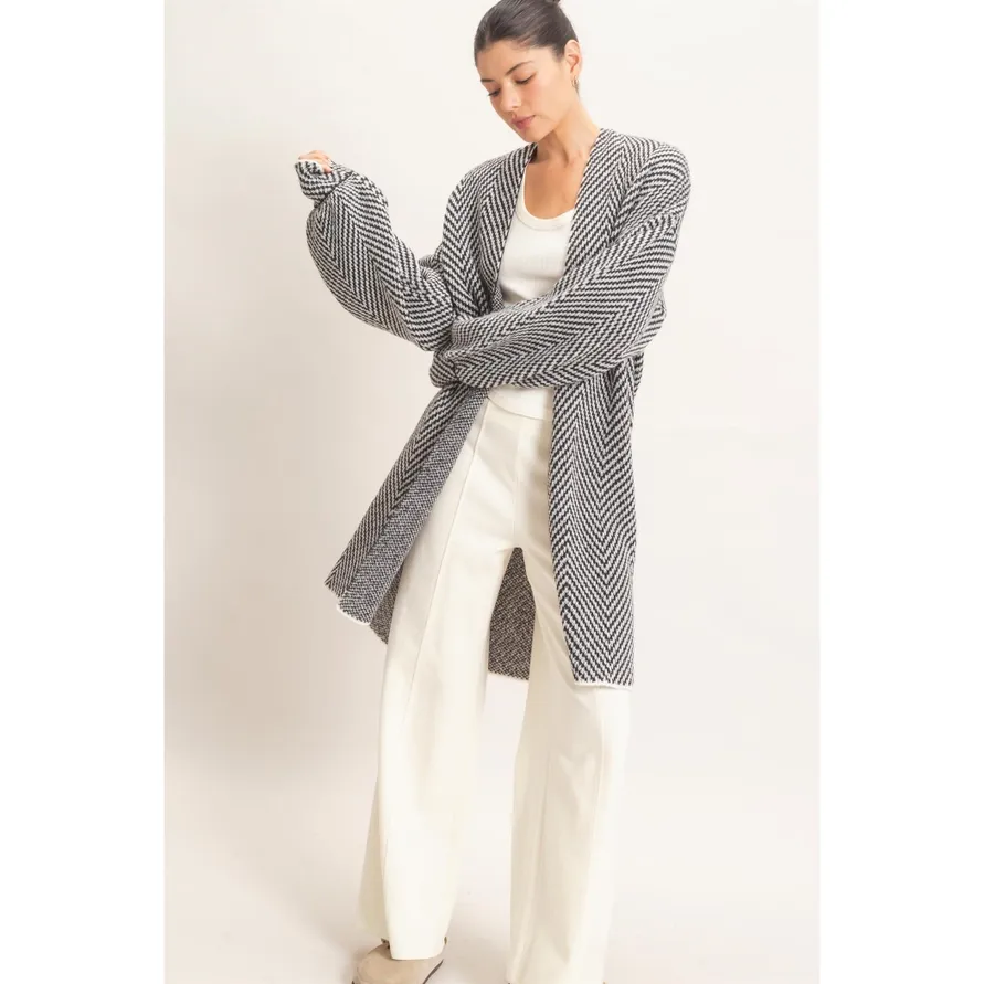 Herringbone Cardi