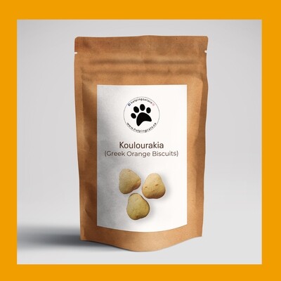 Koulourakia (Greek Orange Biscuits) (12pcs) Koulourakia (Greek Orange Biscuits) (12pcs)
