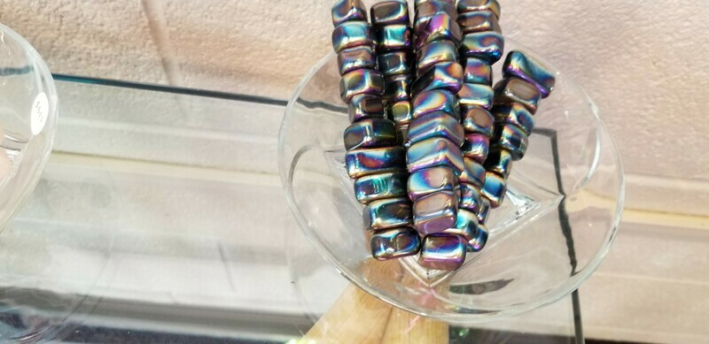 Rainbow magnet Hematite boost your self esteem