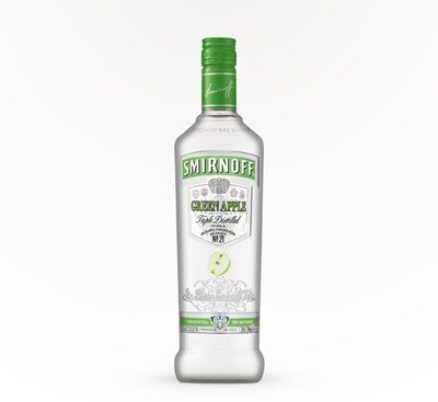 VODKA SMIRNOFF APPLE 750 ML
