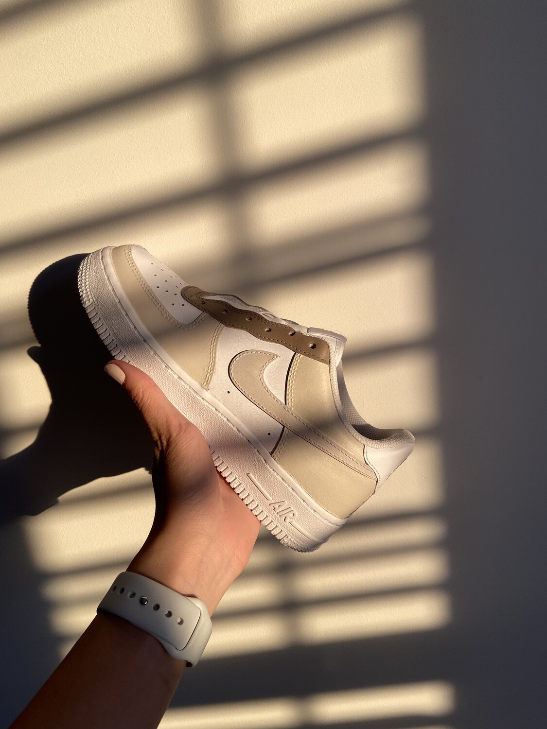 Custom Colour-Block Air Force 1