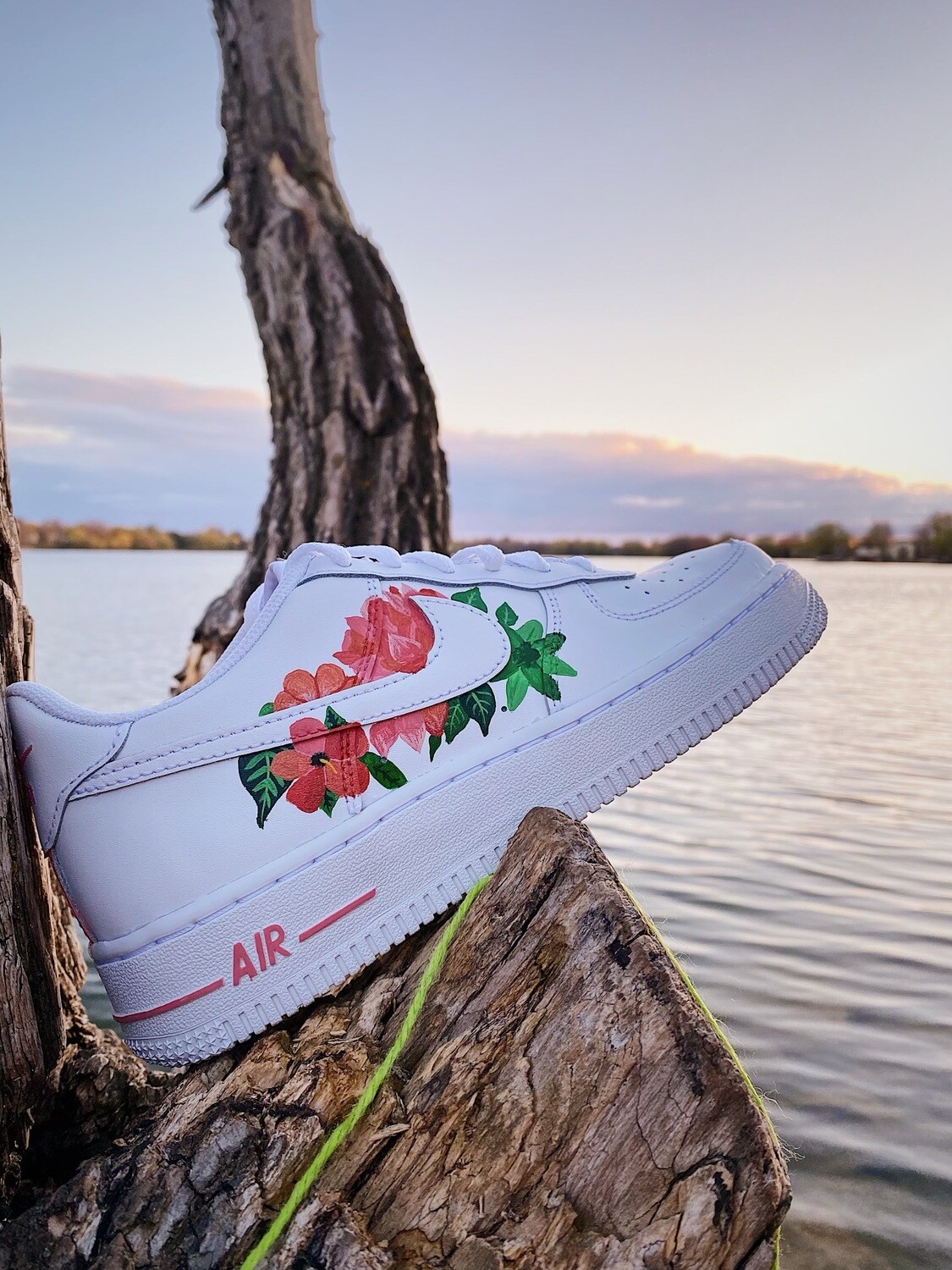 Custom Floral Air Force 1