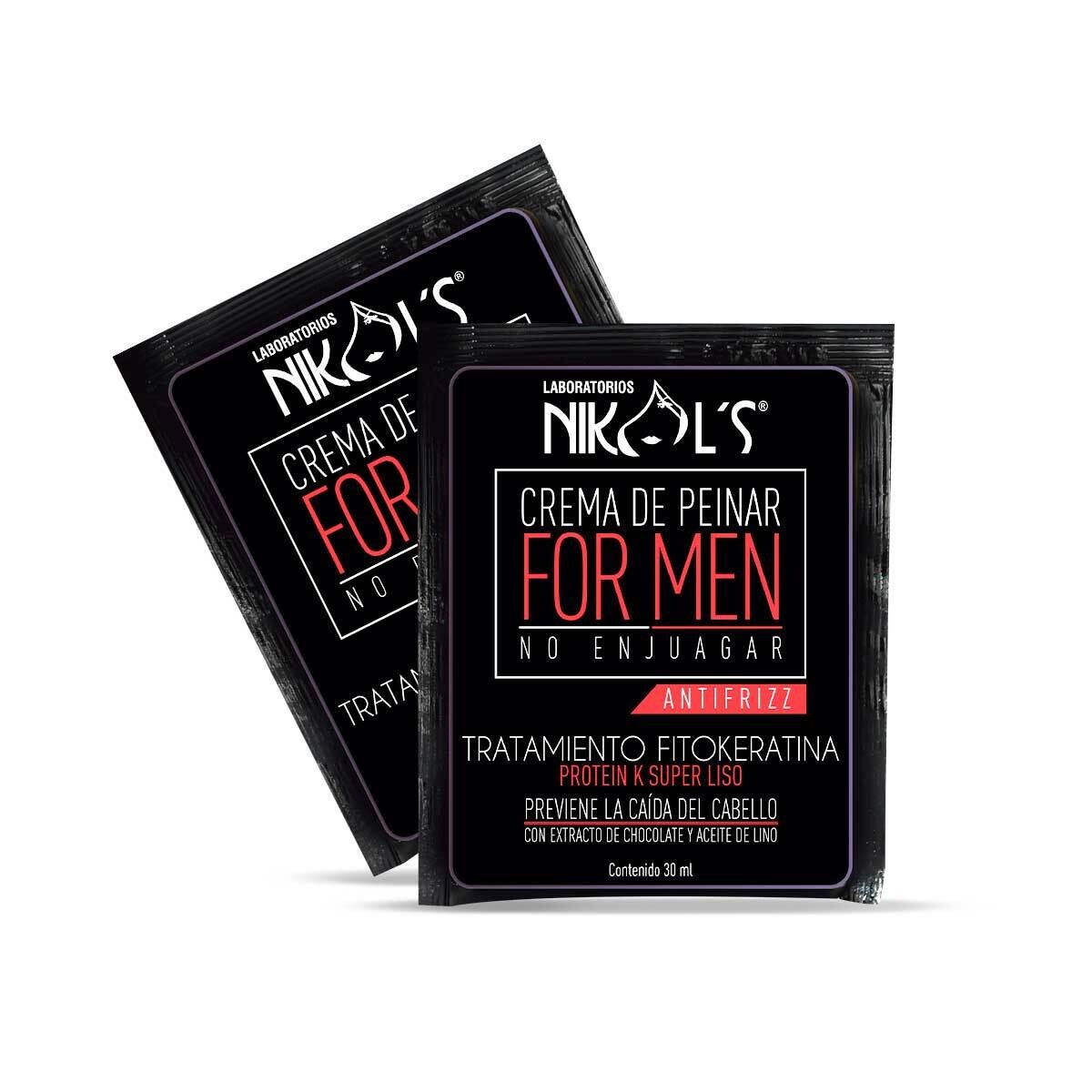 Crema de Peinar for Men FITOKERATINA - Caja 30ml x 24uni