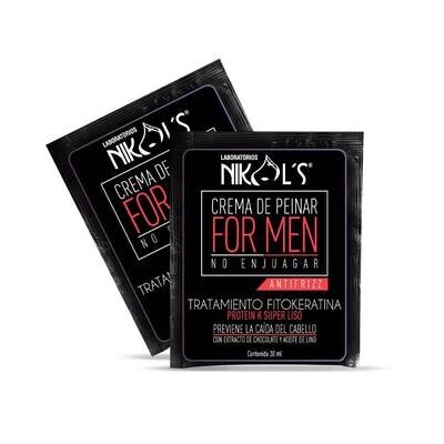 Crema de Peinar for Men FITOKERATINA - Caja 30ml x 24uni