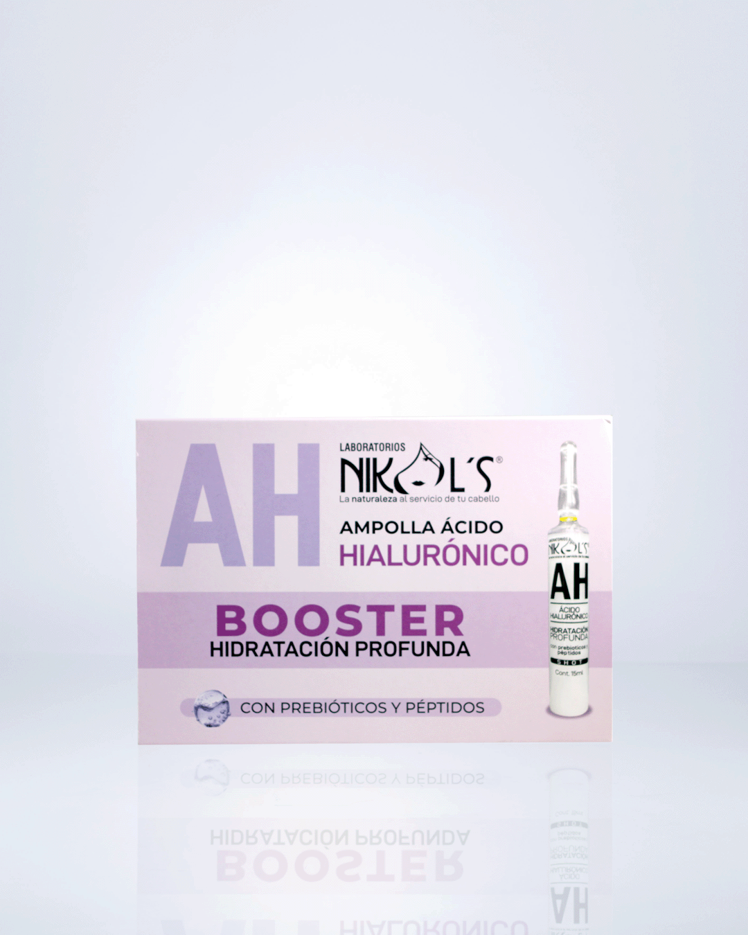 NIKOLS Ampolla ÁCIDO HIALURÓNICO x 15 ML - caja x 8 unds