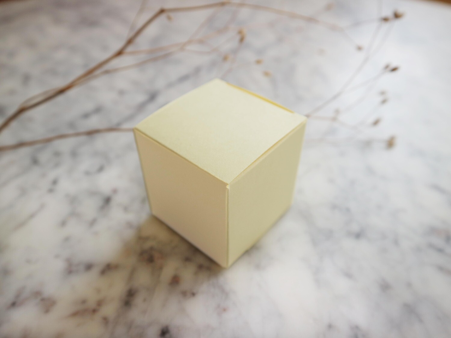 Kubus doosje (verschillende kleuren)