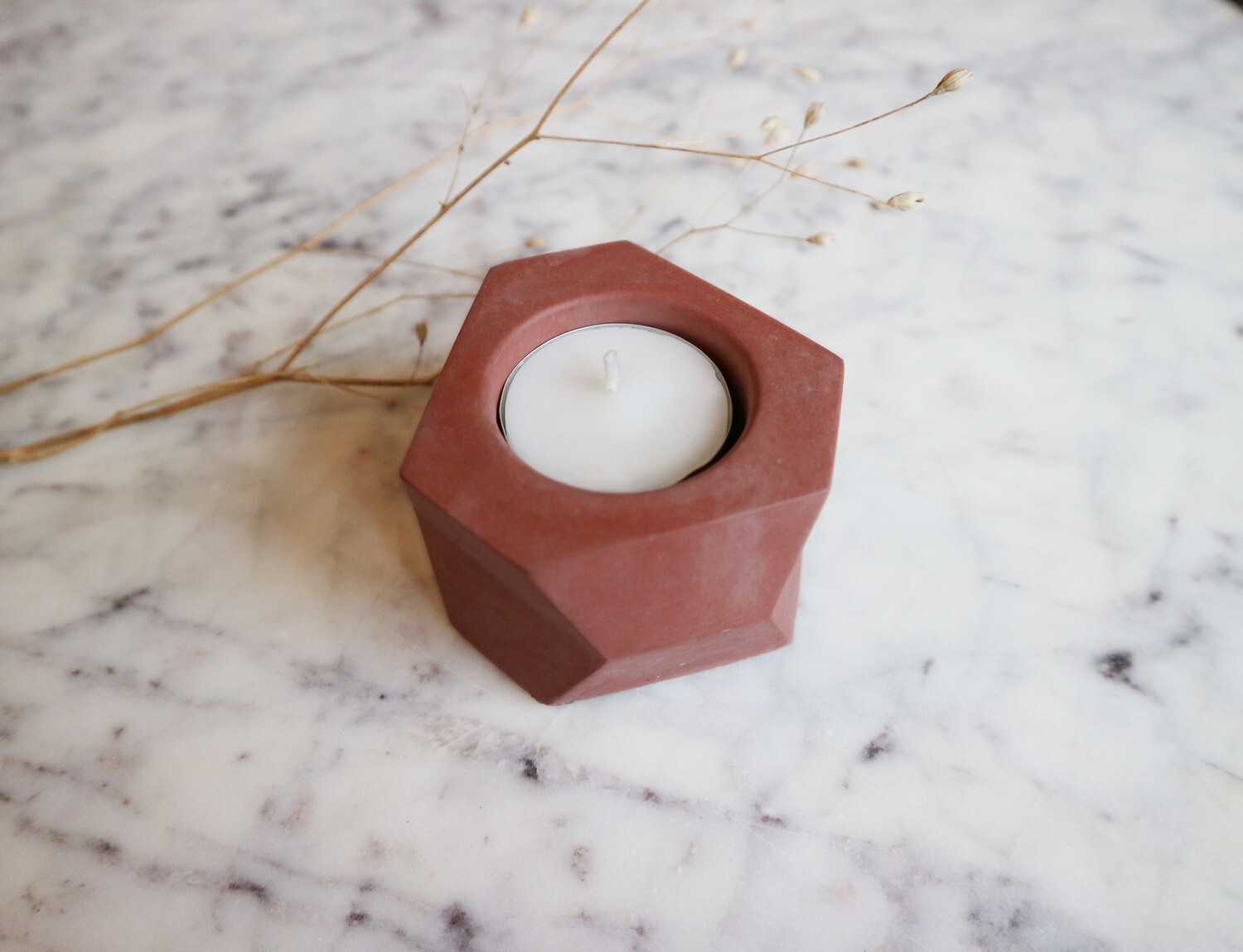 Atelier Pierre theelicht Marsala