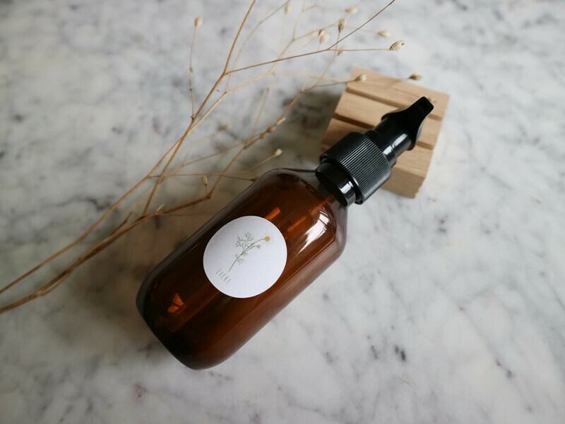 Zeeppompje amberkleurig