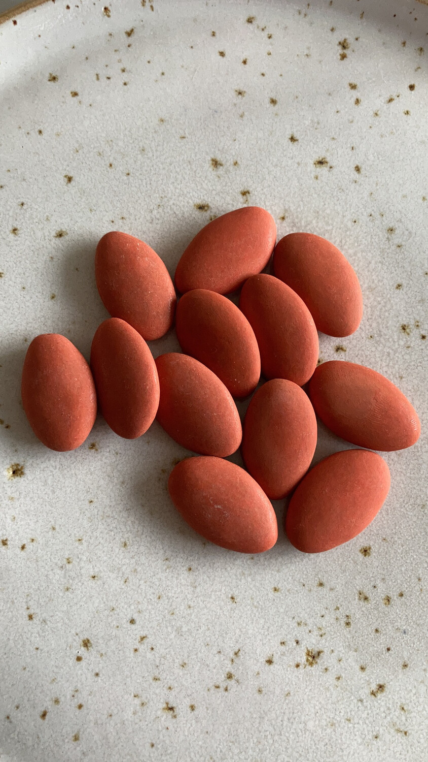 Suikerbonen TERRA COTTA - MOKKA MAT