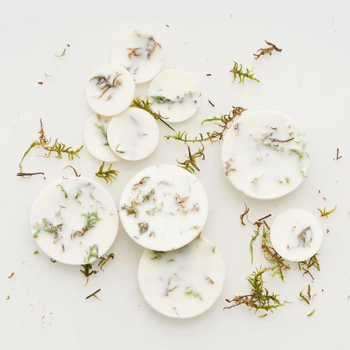 Scented Soja Wax Rounds ~ moss~