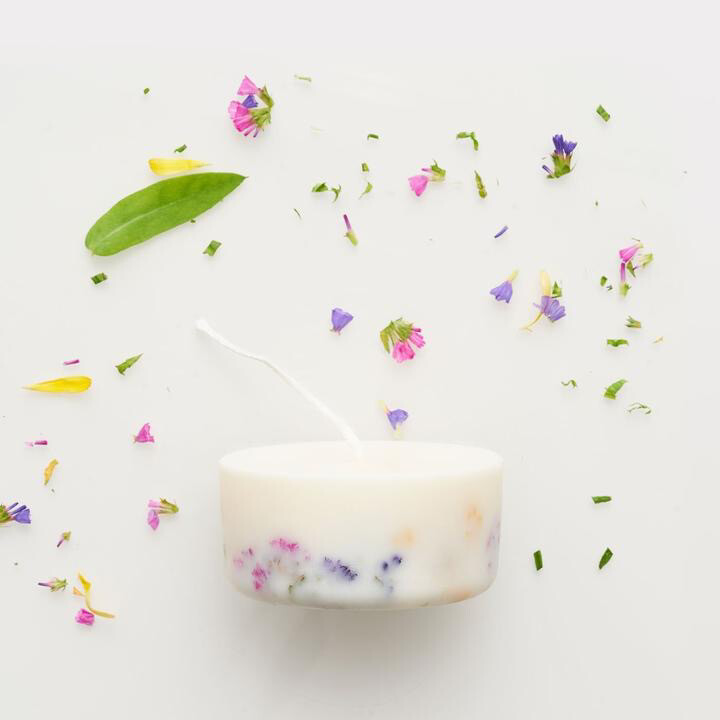Kleine Soya Wax Kaars ~ Wild Flowers ~