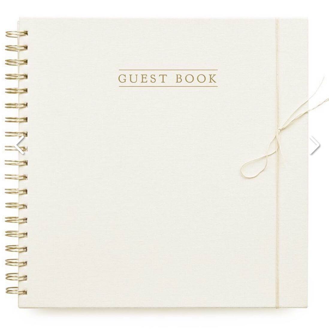 Gastenboek linnen