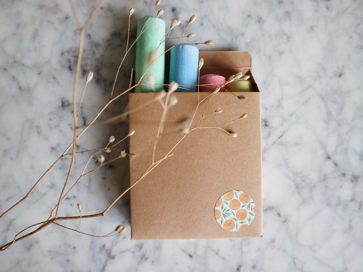 stoepkrijt in eco doosje