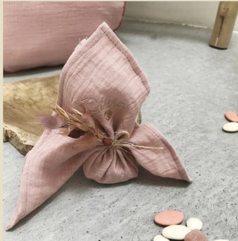 Tetra wikkel Dusty rosé