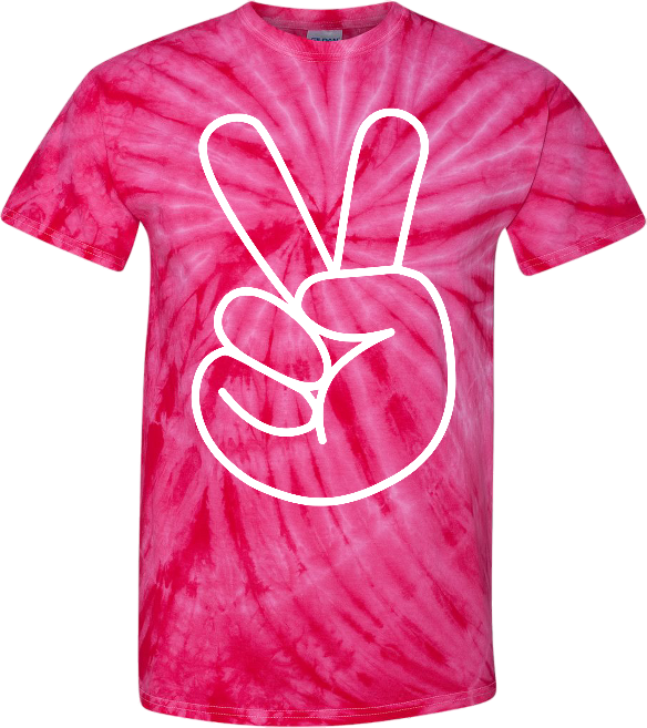&quot;Peace Tie Dye&quot; Adult T-Shirt