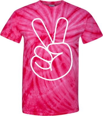 &quot;Peace Tie Dye&quot; Adult T-Shirt