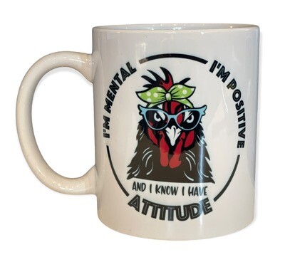 Chicken Attitude 12oz Coffee Mug