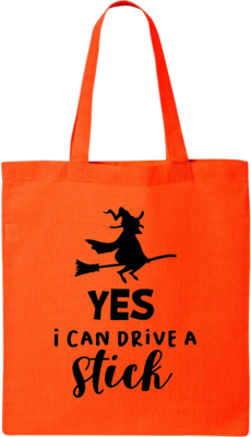 &quot;Yes I Can Drive A Stick&quot; Tote Bag