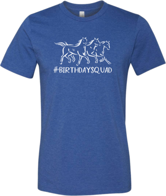 &quot;#Birthday Squad&quot; Horse T-Shirt