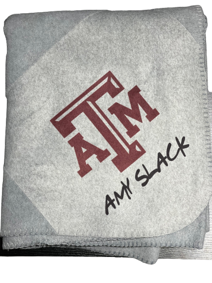 A &amp; M Personalized Blanket