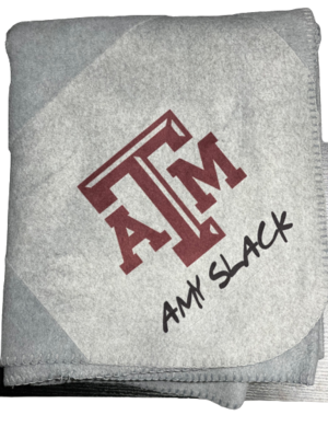 A &amp; M Personalized Blanket