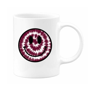 Aggie Maroon Smiley 12oz Coffee Mug
