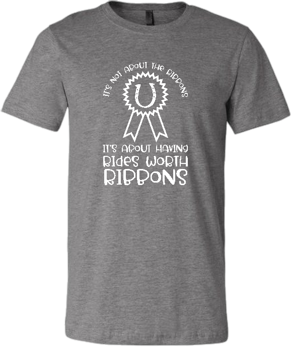 &quot;Horse Show and Ribbons&quot; T-Shirt