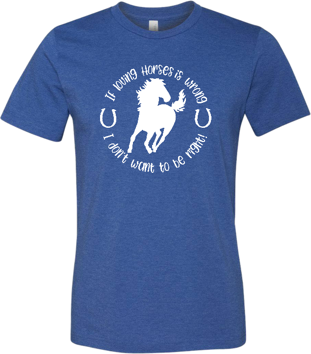 &quot;Loving Horses&quot; T-Shirt