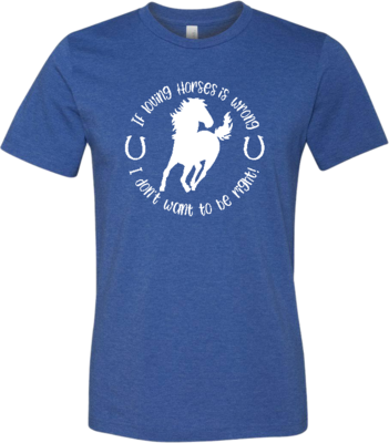 &quot;Loving Horses&quot; T-Shirt