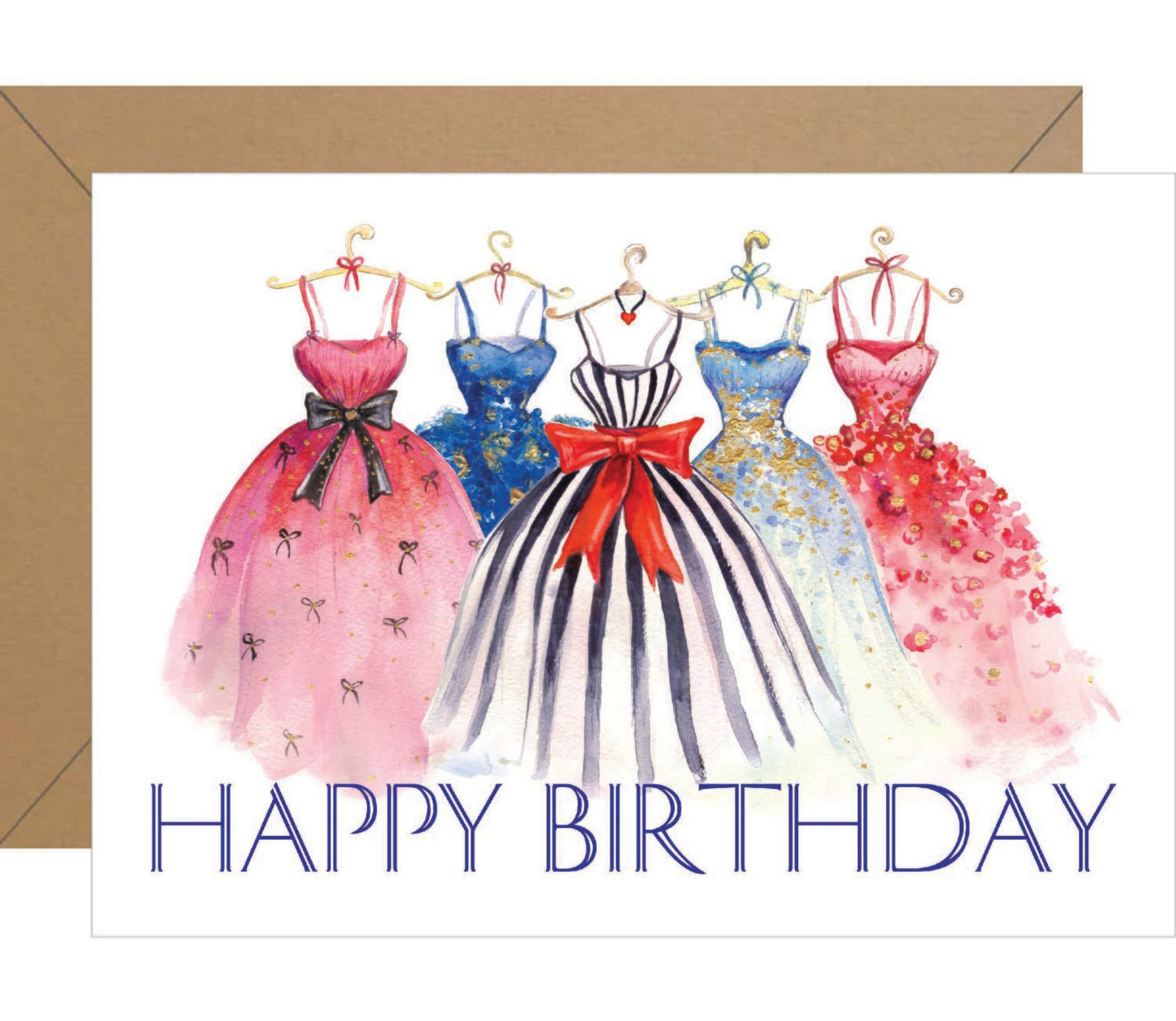 Dreesses Birthday Card