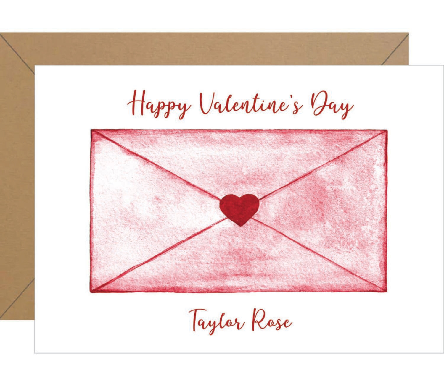 Envelope Valentine Note
