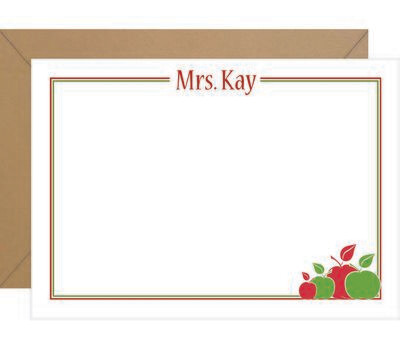 Apples Personalized Note