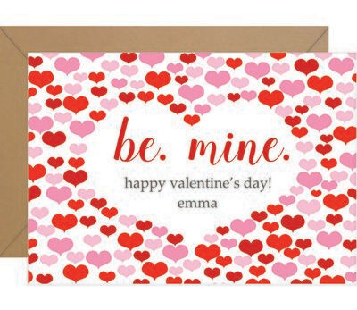 Full of Hearts Valentine Note