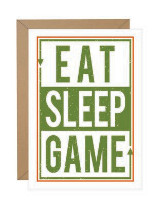 Eat Sleep Game Note