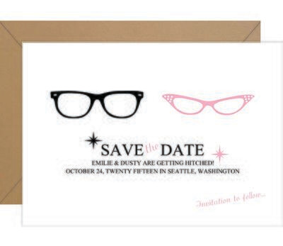 Eye Chart Save The Date