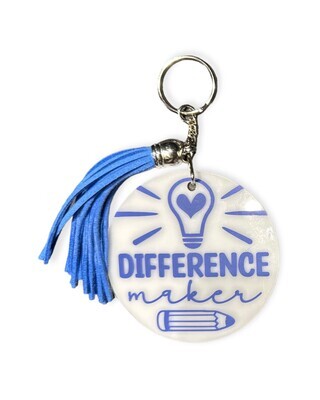 &quot;Difference Maker&quot; Keychain
