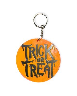 &quot;Trick or Treat&quot; Keychain