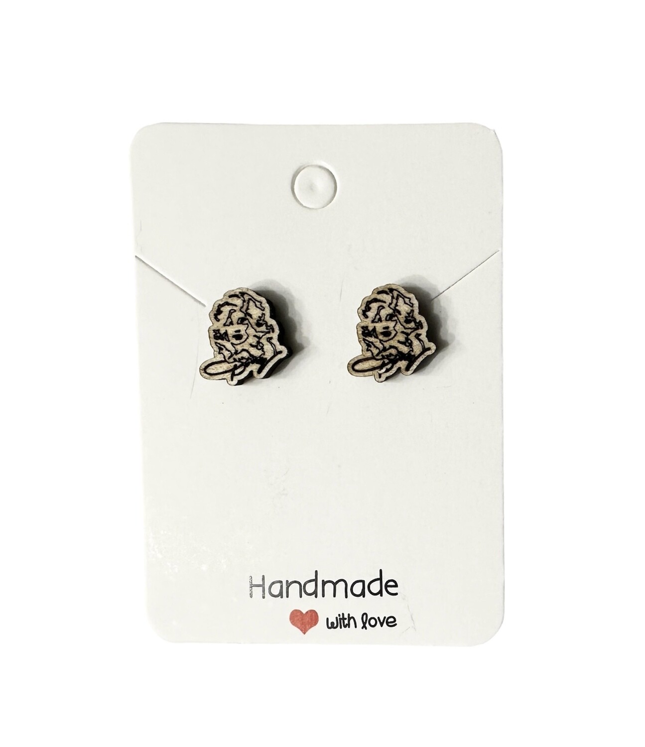 &quot;Dolly Parton&quot; Stud Earrings