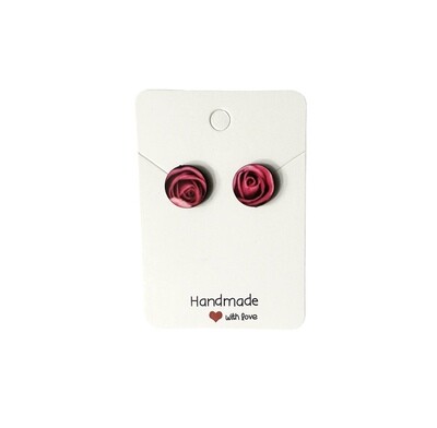 Rose Stud Earrings