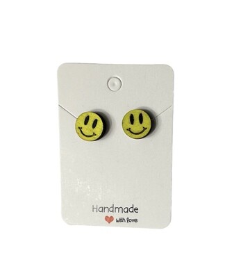 Smiley Stud Earrings