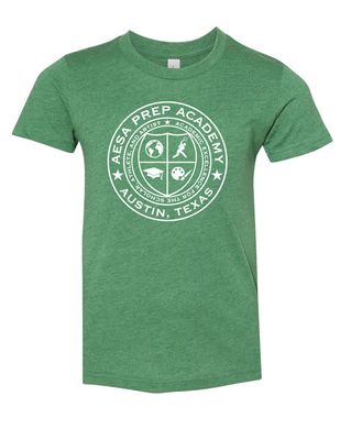 Grass Green w/White Logo - Youth