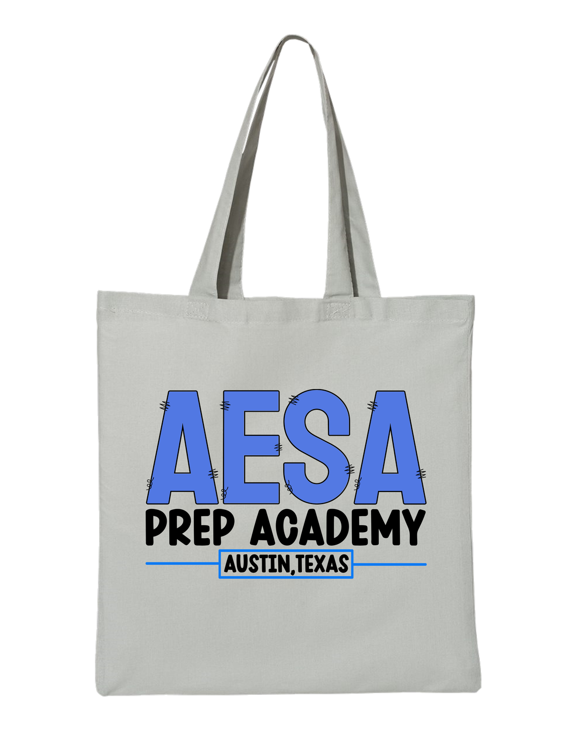 AESA Stitch Art Tote - Grey